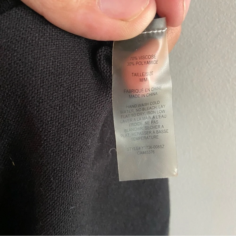 Sioni Black Sleeveless Sheath Mini Dress - Picture 5 of 5